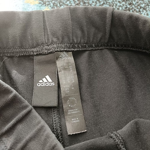 Adidas leggings for girl 13-14 years like new, black