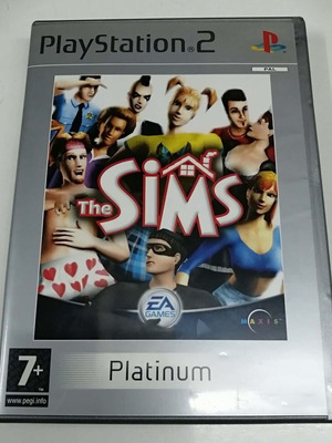 The Sims Platinum PlayStation 2 game, English