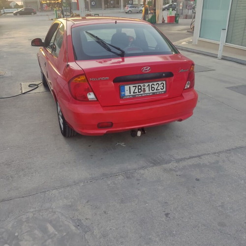 Hyundai Accent used, red, 1341cc, 84hp, 130873 km