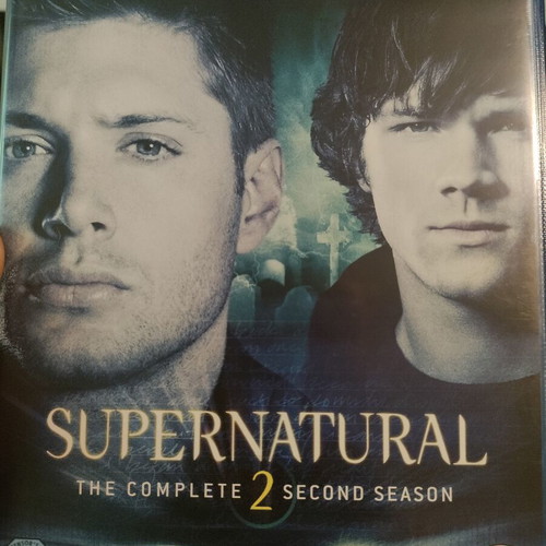Supernatural The Complete 2 Second Season Blu-Ray like new, English subtitles