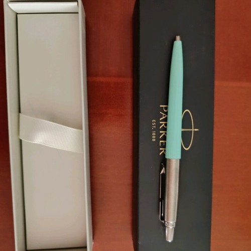 Parker turquoise pen new
