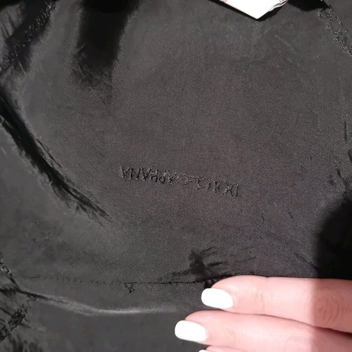 Dolce & Gabbana women's jacket used, black with gray stripes