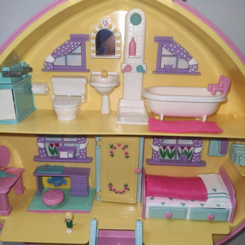 Polly Pocket Lucy Locket Playset complete like new, Bluebird 1992