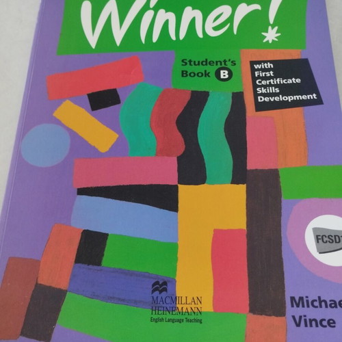 Winner! Book B English learning set like new with gifts
