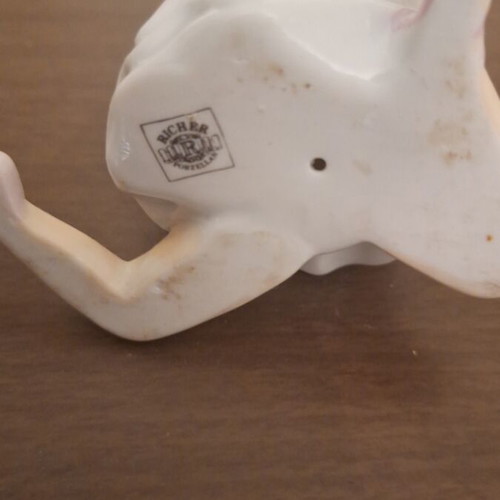 Porcelain Ballerina Figurine like new, 9x8 cm