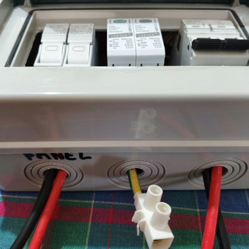 Waterproof DC Electrical Panel new