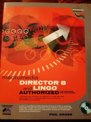 Macromedia Director 8 and Lingo Authorized book unread in excellent condition