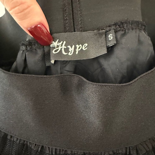 Hype skirt long black like new, size S
