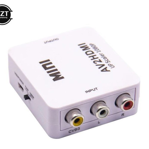 Active AV RCA to HDMI converter new