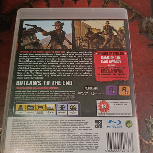 Red Dead Redemption Game of the Year Edition παιχνίδι PS3