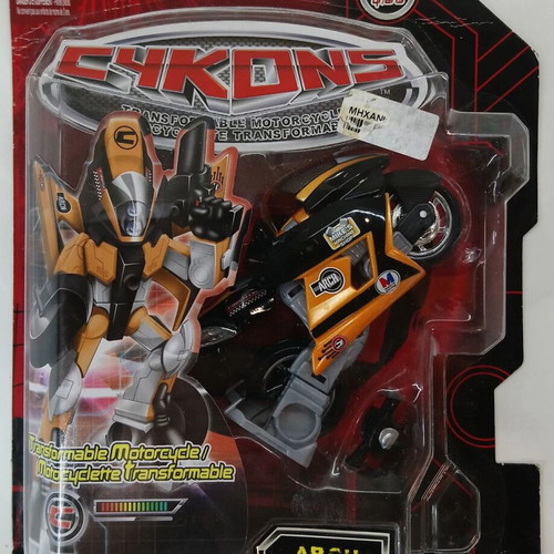 Maisto Cykons Transformable Motorcycle Arch toy