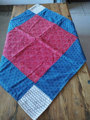 Patchwork square used 87x87 padded
