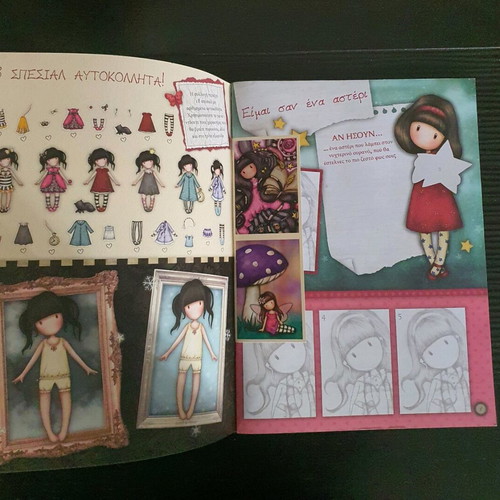 Santoro Gorjuss 2 Panini album like new with complete sticker set