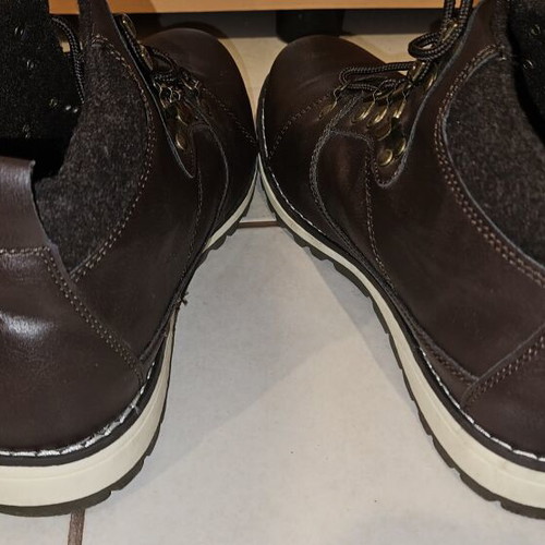 Livergy sneaker ankle boot, brown, size 44