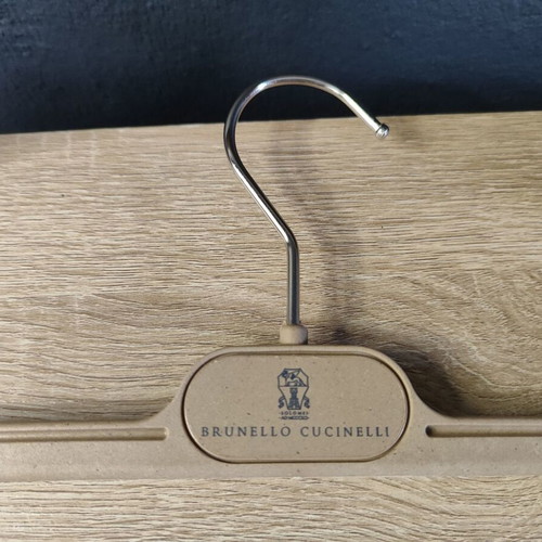 Brunello Cucinelli clothing hangers used, set of 2