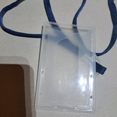 Lanyard with cardholder new, blue