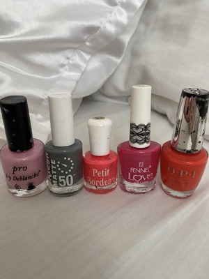 Nail polish pack of 5