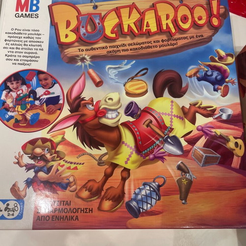 Buckaroo kids game like new, missing 2 luggage and instructions
