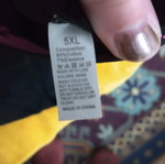 Γυναικεία εσώρουχα καινούργια 4 τεμάχια 5XL μαύρα βαμβακερά
