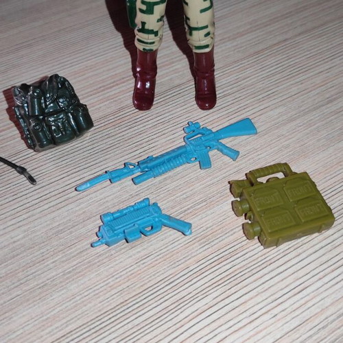G.I.JOE Recoil (v1) 1989 action figure used, Hasbro