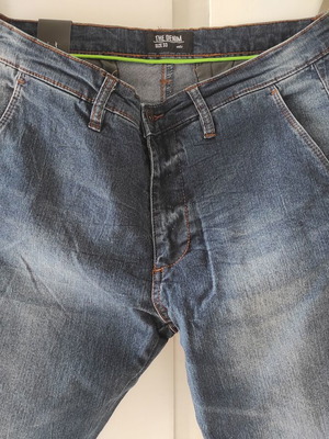 Men Denim Chino Trez new, size L, blue
