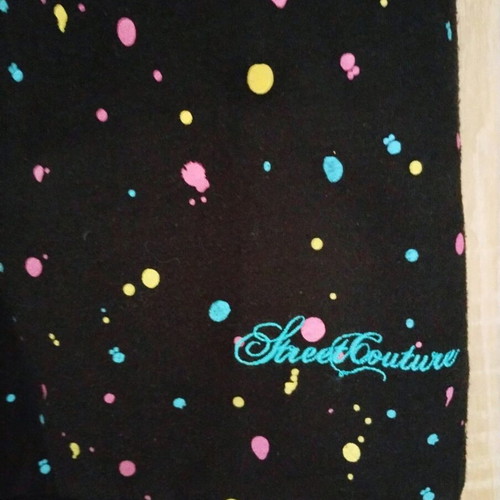 Double-sided vest with hood like new, cotton and astrakhan
