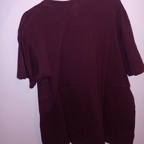Nasa T-shirt used, dark burgundy, size XXL