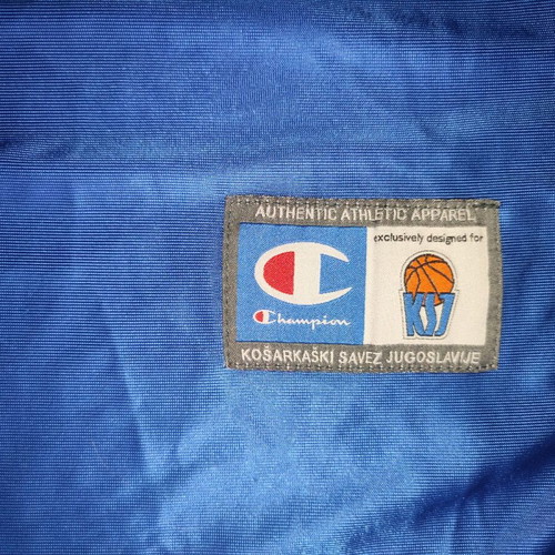 Yugoslavia Basketball Jersey used, Champion, size XXL, 2002