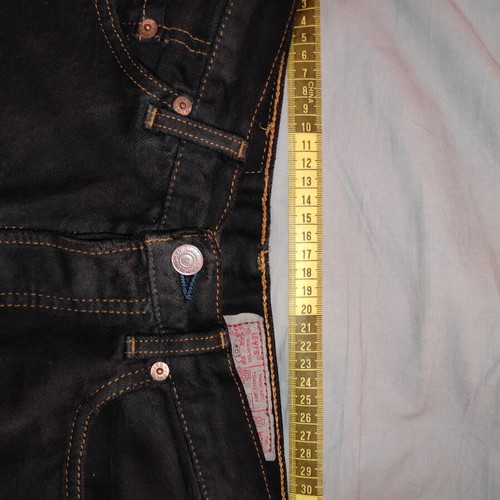 Levi's Vintage Urban Renewal High Waisted Denim Shorts refurbished, XS