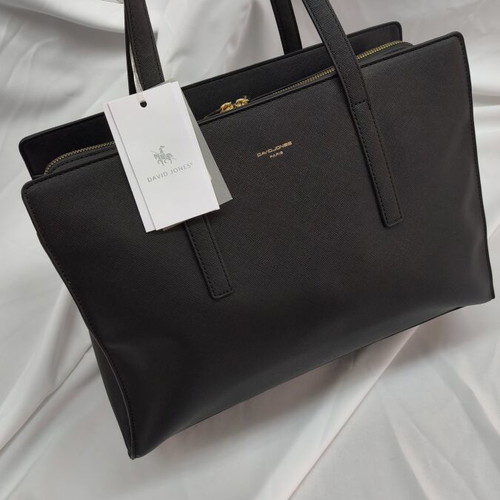 David Jones black large shoulder handbag new