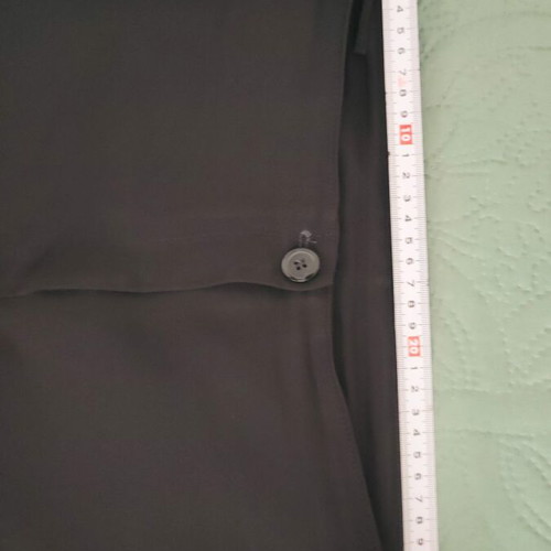 Black flared pants size Small used with zipper and button
