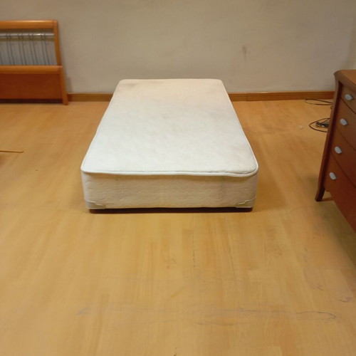 Bed base white new, 200x100x25 cm