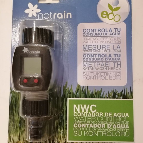 Digital water consumption meter new with battery