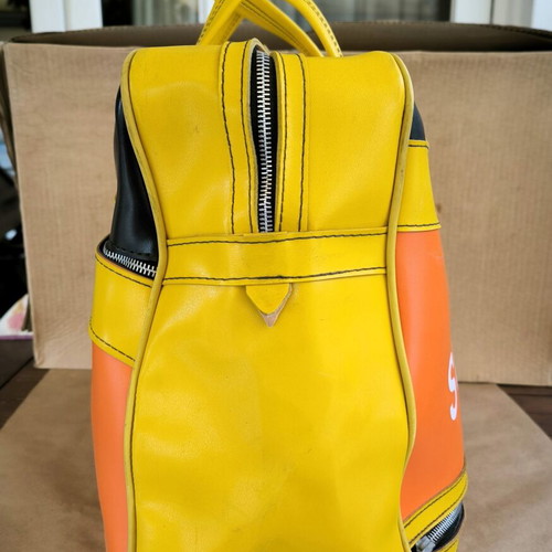 Superga Vintage Eco-Leather Shoulder Bag used, multicolor