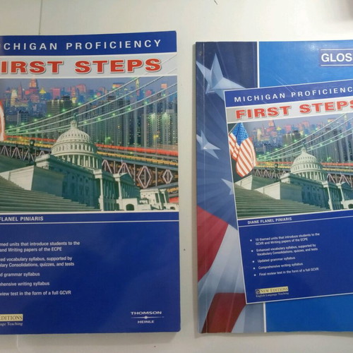 Michigan Proficiency First Steps pack of 2 books used