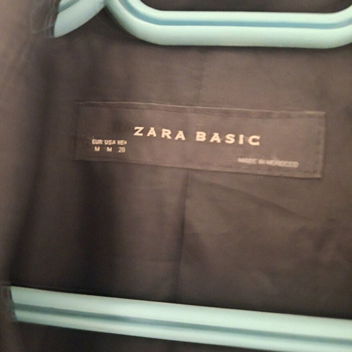 Zara black capartina like new, missing belt, size M