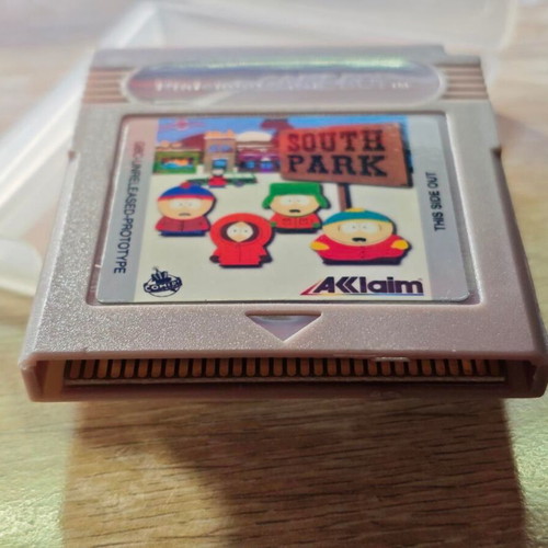 South Park Game Boy Color Unreleased Prototype Retro Game like new
