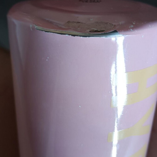 Thermos used, color changing with hot liquid