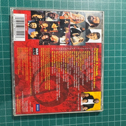 Pavarotti & Friends For Guatemala and Kosovo CD like new