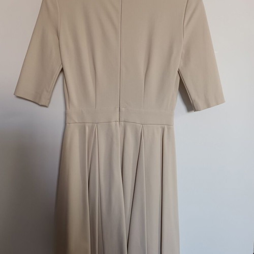 Pinko dress like new, size S, gray beige