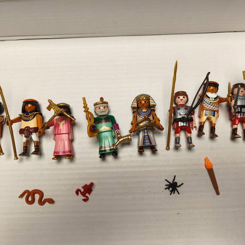 Playmobil Egyptians and Romans figures like new