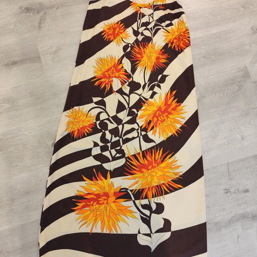 Vintage dress size M like new, colorful, hand-made