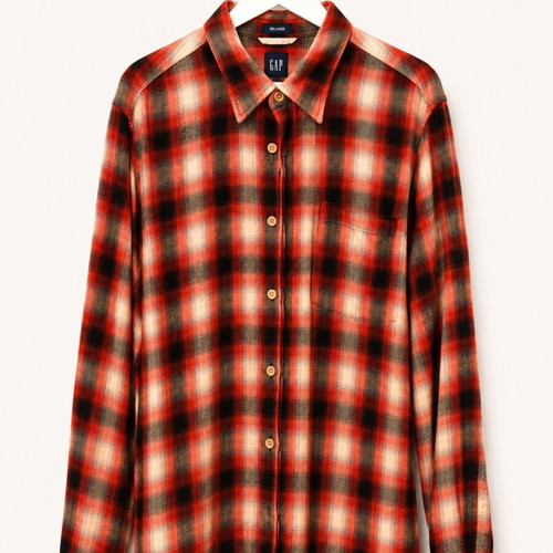 Plaid Shirt GAP like new, vintage style, size L