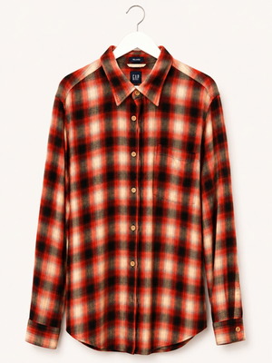 Plaid Shirt GAP like new, vintage style, size L