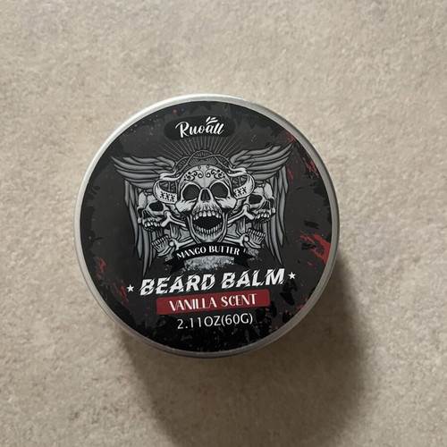 Beard balm vanilla scent 60 gr new