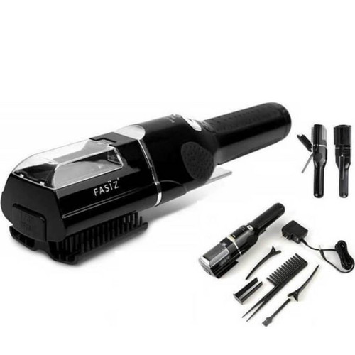 Fasiz Cordless Split End Hair Trimmer Set new, black