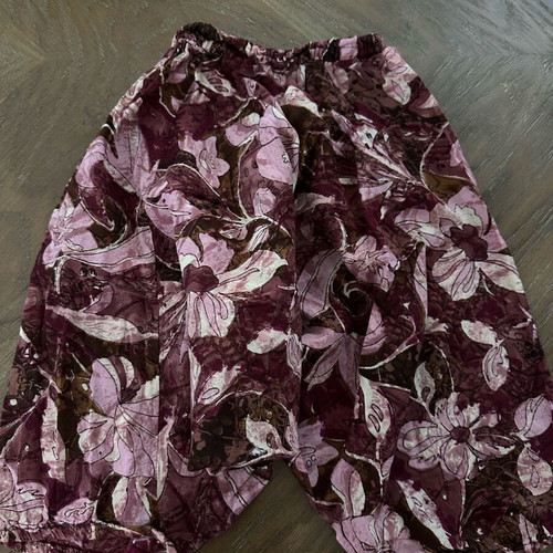 Children's Floral Salvari Pants like new, size 98 cm, purple
