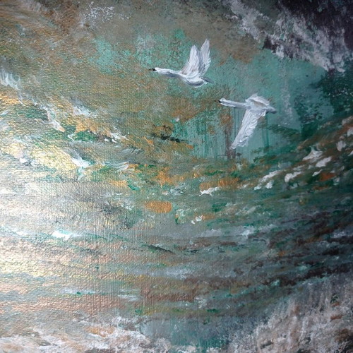 Painting Cycnoi new 30x40, original signed artwork