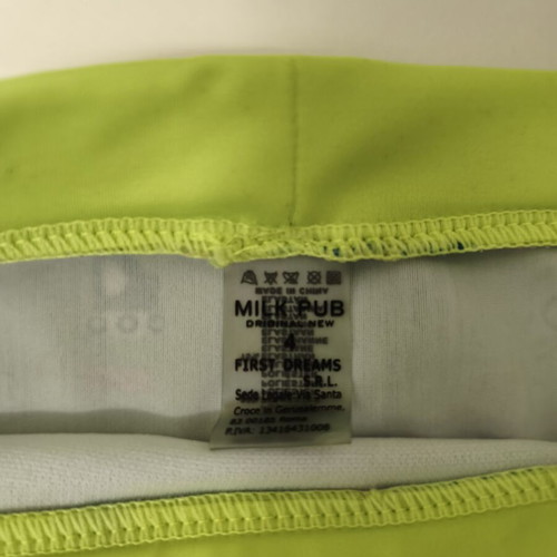 Children's swimsuit like new, multicolor green, age 4