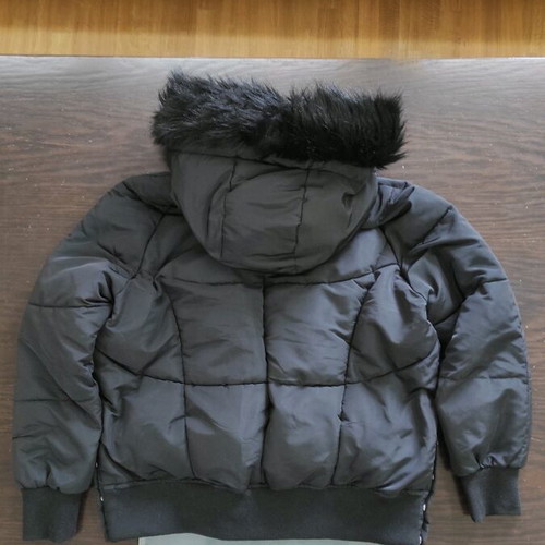 Zara black medium jacket like new, warm winter coat